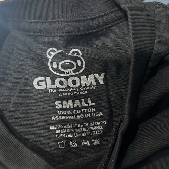 💗Gloomy Bear Metal Boyfriend Fit Girls T-Shirt - Picture 5 of 6